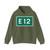E12 Sverige (Sweden) (Road Sign) Hoodie