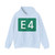 E4 Expressway Japan (Japan) (Road Sign) Hoodie