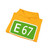 E67-EE (Estonia) (Road Sign) Hoodie