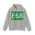 E68-AT (Austria) (Road Sign) Hoodie