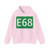 E68-AT (Austria) (Road Sign) Hoodie