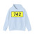 DW742-PL (Poland) (Road Sign) Hoodie