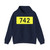 DW742-PL (Poland) (Road Sign) Hoodie