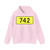 DW742-PL (Poland) (Road Sign) Hoodie