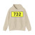 DW732-PL (Poland) (Road Sign) Hoodie