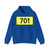 DW701-PL (Poland) (Road Sign) Hoodie