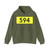 DW594-PL (Poland) (Road Sign) Hoodie