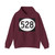 Ellipse sign 528 (United States) (Road Sign) Hoodie