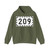 Finland road sign F35-4-209 (Finland) (Road Sign) Hoodie