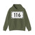 Finland road sign F35-4-116 (Finland) (Road Sign) Hoodie