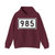 Finland road sign F31-985 (Finland) (Road Sign) Hoodie