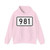 Finland road sign F31-981 (Finland) (Road Sign) Hoodie