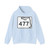Florida 477 (Florida) (Road Sign) Hoodie