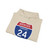 I-24 TN 1957 (Tennessee) (Road Sign) Hoodie