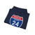 I-24 TN 1957 (Tennessee) (Road Sign) Hoodie