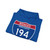 I-194 ND Metric (North Dakota) (Road Sign) Hoodie