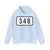 Kõrvalmaantee xx348 (Estonia) (Road Sign) Hoodie