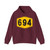 MYS Jkr-ft694 (Malaysia) (Road Sign) Hoodie
