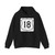 Nova Scotia 18 (Canada) (Road Sign) Hoodie