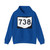 OH-738 (Ohio) (Road Sign) Hoodie