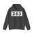 S263-DK (Denmark) (Road Sign) Hoodie