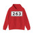 S263-DK (Denmark) (Road Sign) Hoodie