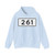 S261-DK (Denmark) (Road Sign) Hoodie