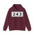 S243-DK (Denmark) (Road Sign) Hoodie
