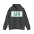Saskatchewan Route 614 (Canada) (Road Sign) Hoodie