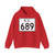 SC-689 (South Carolina) (Road Sign) Hoodie