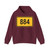 Tabliczka DW884 (Poland) (Road Sign) Hoodie
