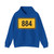 Tabliczka DW884 (Poland) (Road Sign) Hoodie
