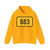 Tabliczka DW883 (Poland) (Road Sign) Hoodie