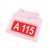 Tabliczka FR A115 (France) (Road Sign) Hoodie