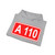 Tabliczka FR A110 (France) (Road Sign) Hoodie