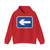UAE One Way Street Left (United Arab Emirates) (Road Sign) Hoodie