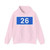 YUoldM26 (Yugoslavia) (Road Sign) Hoodie