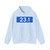 YUoldM23-1 (Yugoslavia) (Road Sign) Hoodie