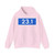 YUoldM23-1 (Yugoslavia) (Road Sign) Hoodie