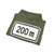 Zusatzschild 741 - nach 200 m StVO 1970 (Germany) (Road Sign) Hoodie