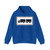Zusatzzeichen 1010-60 - Lastkraftwagen mit Anhänger 600x330 StVO 2017 (Germany) (Road Sign) Hoodie