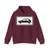 Zusatzzeichen 1010-58 - Personenkraftwagen 600x330 StVO 2017 (Germany) (Road Sign) Hoodie