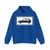 Zusatzzeichen 1010-58 - Personenkraftwagen 600x330 StVO 2017 (Germany) (Road Sign) Hoodie