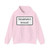 Zusatzzeichen 1007-55 - Skiabfahrt kreuzt 600x330 StVO 2017 (Germany) (Road Sign) Hoodie