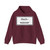 Zusatzzeichen 1007-51 - Hochwasser 600x330 StVO 2017 (Germany) (Road Sign) Hoodie
