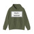 Zusatzzeichen 1007-51 - Hochwasser 600x330 StVO 2017 (Germany) (Road Sign) Hoodie