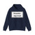 Zusatzzeichen 1007-56 - Skiwanderweg kreuzt 600x330 StVO 2017 (Germany) (Road Sign) Hoodie