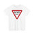 Barbados give way sign (Barbados) (Road Sign) T-Shirt