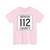 Bergen County 112 (New Jersey) (Road Sign) T-Shirt