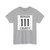 Bergen County 111 (New Jersey) (Road Sign) T-Shirt